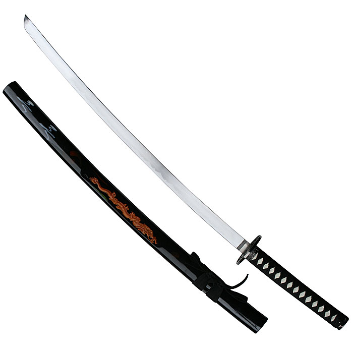 Katana giapponese forgiata a macchina e lucidata a mano